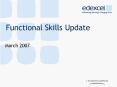 Functional Skills Update PowerPoint PPT Presentation