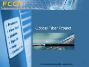 Optical Fiber Project