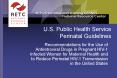 U'S' Public Health Service Perinatal Guidelines PowerPoint PPT Presentation