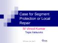 Case for Segment Protection or Local Repair PowerPoint PPT Presentation