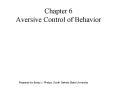 Chapter 6 Aversive Control of Behavior PowerPoint PPT Presentation