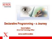 Declarative Programming 