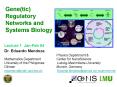 Genetic Regulatory Networks and Systems Biology PowerPoint PPT Presentation