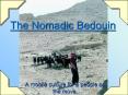 The Nomadic Bedouin PowerPoint PPT Presentation