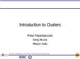 Introduction to Clusters PowerPoint PPT Presentation