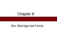 Sex, Marriage and Family PowerPoint PPT Presentation