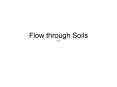 Flow through Soils ch7 PowerPoint PPT Presentation