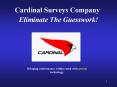 Cardinal Surveys Company PowerPoint PPT Presentation