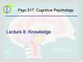 Lecture 8: Knowledge PowerPoint PPT Presentation