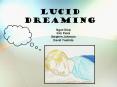 LUCID DREAMING PowerPoint PPT Presentation