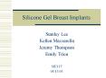 Silicone Gel Breast Implants PowerPoint PPT Presentation