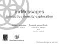 airMessages interactive density exploration PowerPoint PPT Presentation