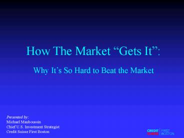 ValueBased Approach to Securities Analysis