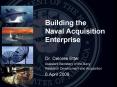 Building the Naval Acquisition Enterprise PowerPoint PPT Presentation