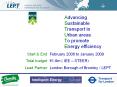 Advancing Sustainable Transport in Urban areas To promote Energy efficiency PowerPoint PPT Presentation