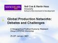 Global Production Networks: Debates and Challenges PowerPoint PPT Presentation