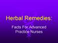 Herbal Remedies: PowerPoint PPT Presentation
