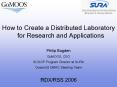 How to Create a Distributed Laboratory for Research and Applications PowerPoint PPT Presentation