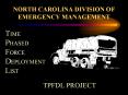 NORTH CAROLINA DIVISION OF EMERGENCY MANAGEMENT PowerPoint PPT Presentation