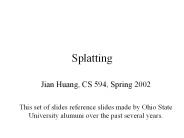 Splatting