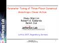 Parameter Tuning of Three-Flavor Dynamical Anisotropic Clover Action PowerPoint PPT Presentation