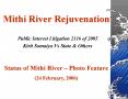 Mithi River Rejuvenation PowerPoint PPT Presentation