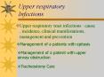 Upper respiratory Infections PowerPoint PPT Presentation