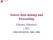 Sensor data mining and forecasting
