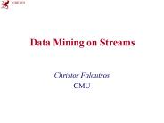 Data Mining on Streams