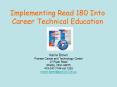 Implementing Read 180 Into Career Technical Education