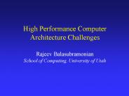 High Performance Computer