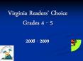 Virginia%20Readers PowerPoint PPT Presentation