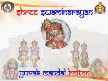 SKS Swaminarayan Shikshapatri Slok 13