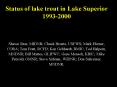 Status of lake trout in Lake Superior 1993-2000 PowerPoint PPT Presentation