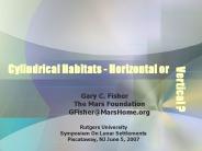 Cylindrical Habitats - Horizontal or
