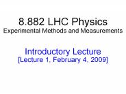 LHC%20Physics,%20Experimental%20Methods%20and%20Measurements