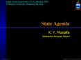 State Agenda PowerPoint PPT Presentation