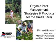 Organic Pest Management: Strategies