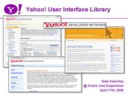 Yahoo! User Interface Library