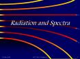 Radiation and Spectra PowerPoint PPT Presentation