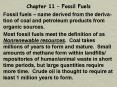 Chapter 11 Fossil Fuels PowerPoint PPT Presentation