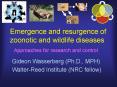 Emergence and resurgence of zoonotic and wildlife diseases PowerPoint PPT Presentation