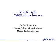 Visible Light CMOS Image Sensors