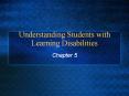 Understanding Students with Learning Disabilities PowerPoint PPT Presentation