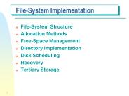 File-System Implementation