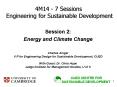 4M14 7 Sessions Engineering for Sustainable Development PowerPoint PPT Presentation