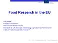 Food Research in the EU PowerPoint PPT Presentation