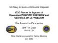 US Navy Explosive Ordnance Disposal EOD Forces in Support of Operation ENDURING FREEDOM and Operatio PowerPoint PPT Presentation