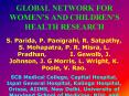 GLOBAL NETWORK FOR WOMENS AND CHILDRENS HEALTH RESEARCH PowerPoint PPT Presentation