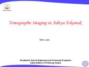 Tomographic Imaging in Aditya Tokamak